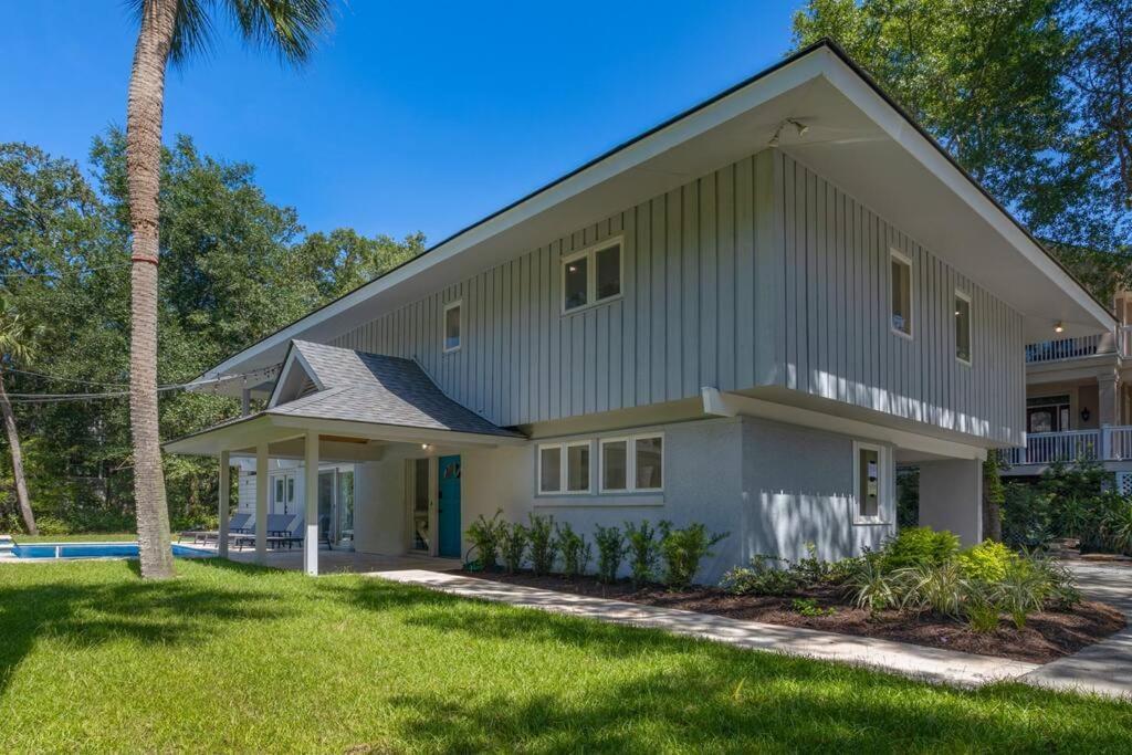 Luxury Beach House - 2Min Walk To Beach - Private Pool - Group & Dog Friendly Hilton Head Island Exteriér fotografie