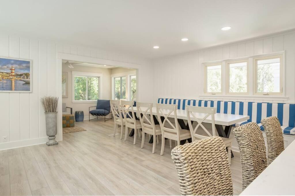 Luxury Beach House - 2Min Walk To Beach - Private Pool - Group & Dog Friendly Hilton Head Island Exteriér fotografie