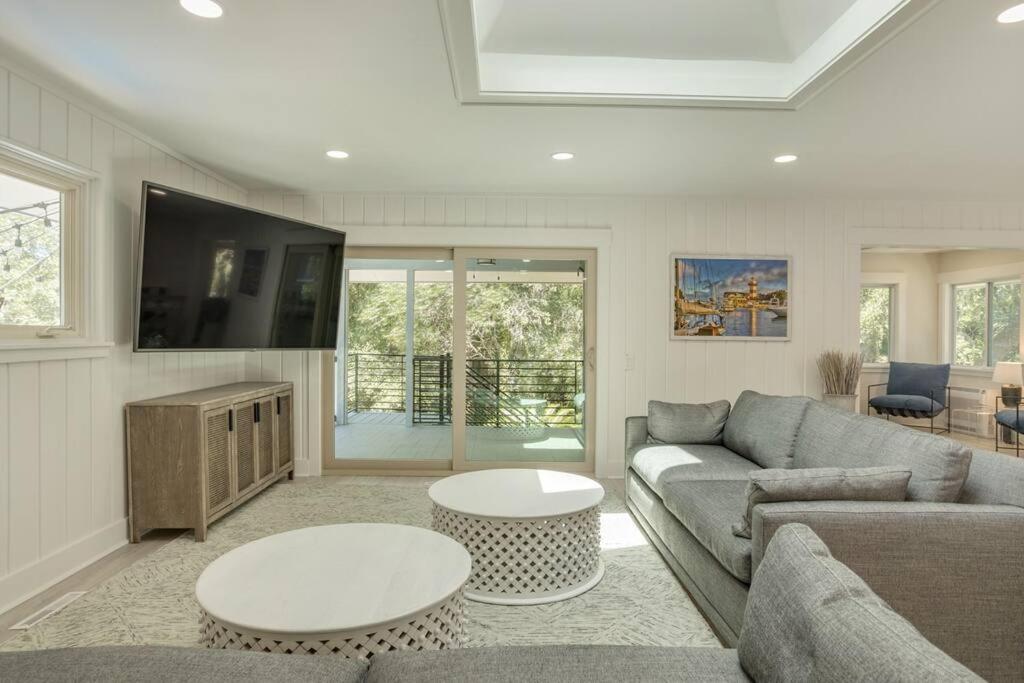 Luxury Beach House - 2Min Walk To Beach - Private Pool - Group & Dog Friendly Hilton Head Island Exteriér fotografie