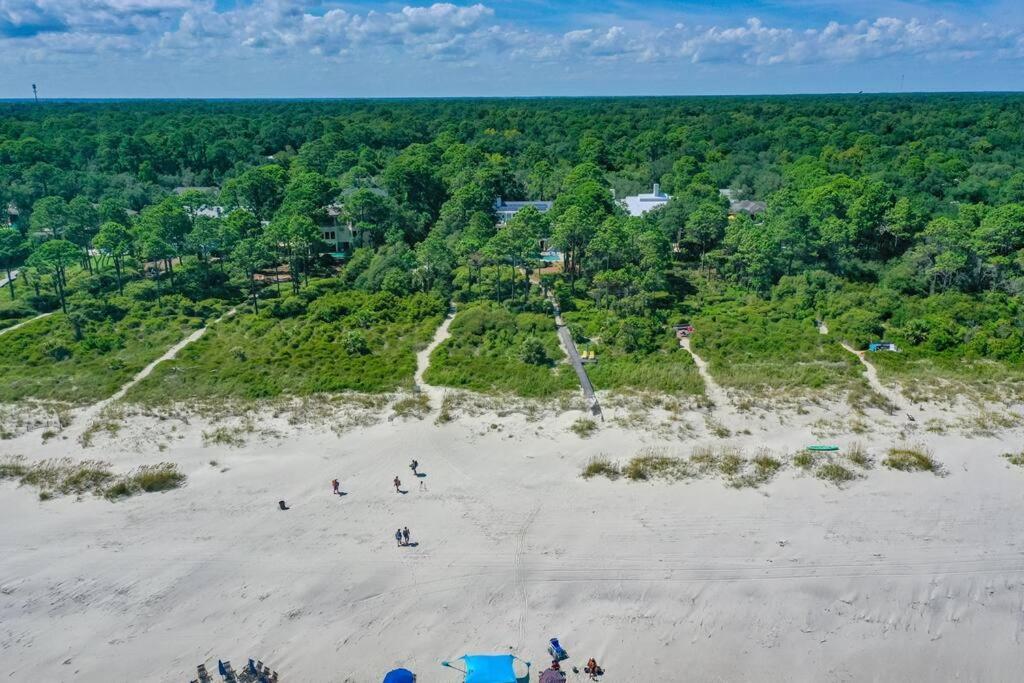 Luxury Beach House - 2Min Walk To Beach - Private Pool - Group & Dog Friendly Hilton Head Island Exteriér fotografie