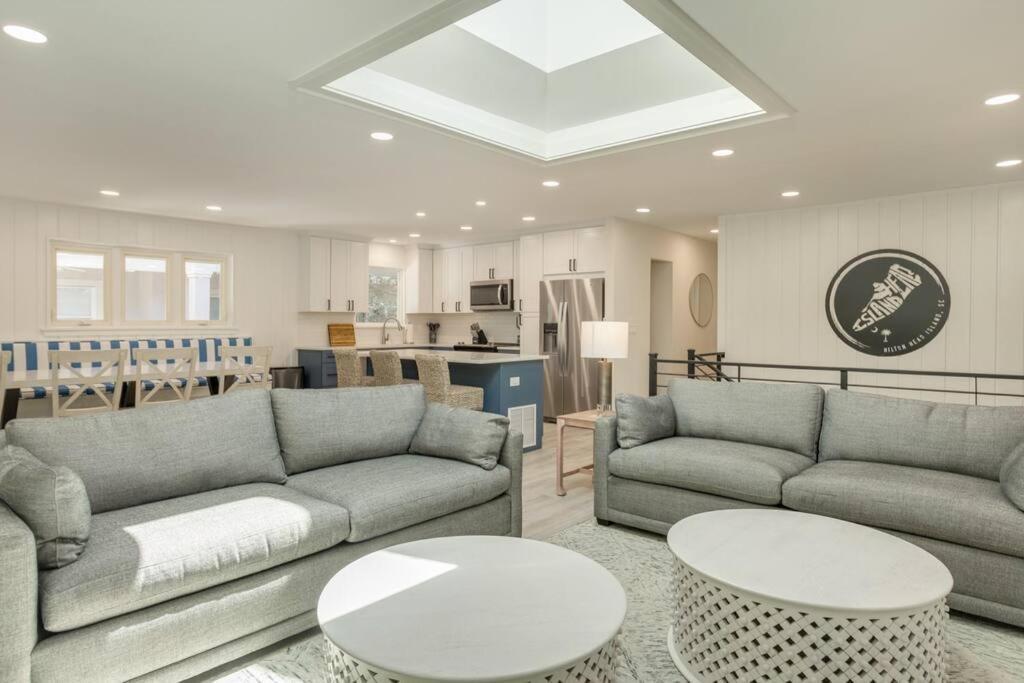 Luxury Beach House - 2Min Walk To Beach - Private Pool - Group & Dog Friendly Hilton Head Island Exteriér fotografie
