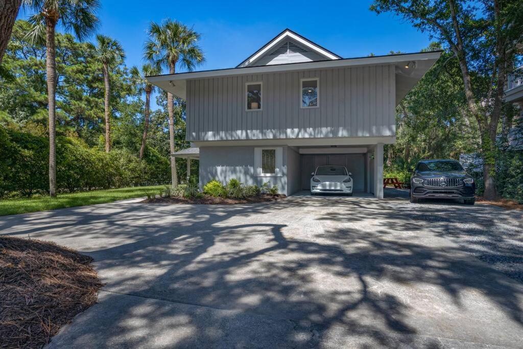 Luxury Beach House - 2Min Walk To Beach - Private Pool - Group & Dog Friendly Hilton Head Island Exteriér fotografie