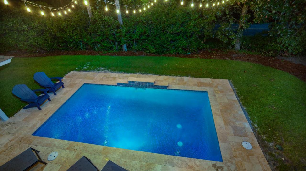 Luxury Beach House - 2Min Walk To Beach - Private Pool - Group & Dog Friendly Hilton Head Island Exteriér fotografie