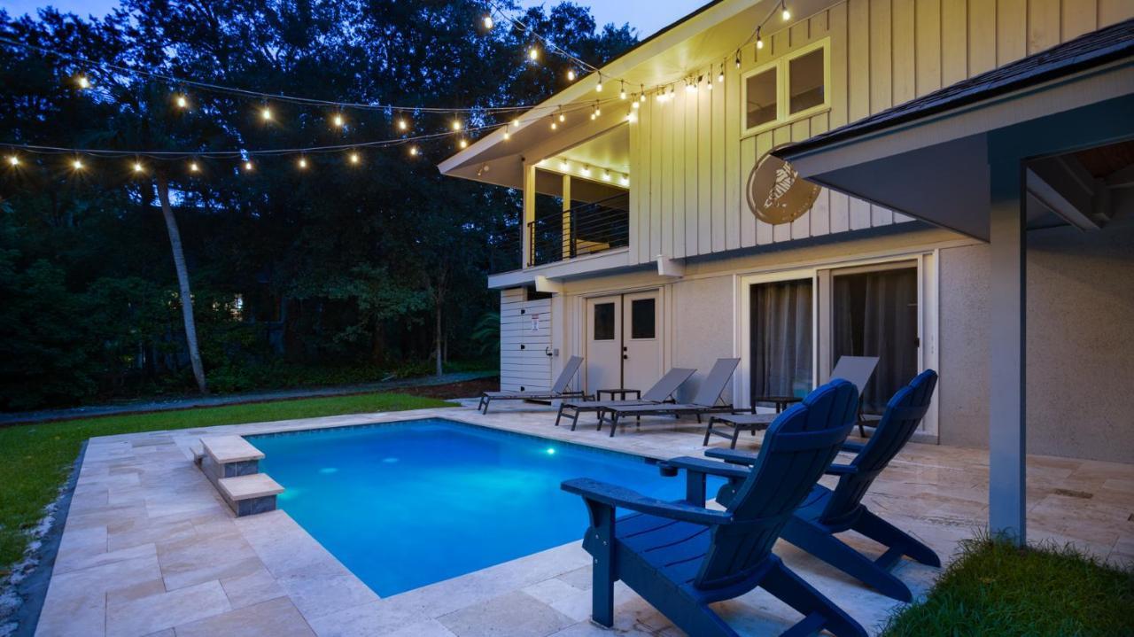 Luxury Beach House - 2Min Walk To Beach - Private Pool - Group & Dog Friendly Hilton Head Island Exteriér fotografie